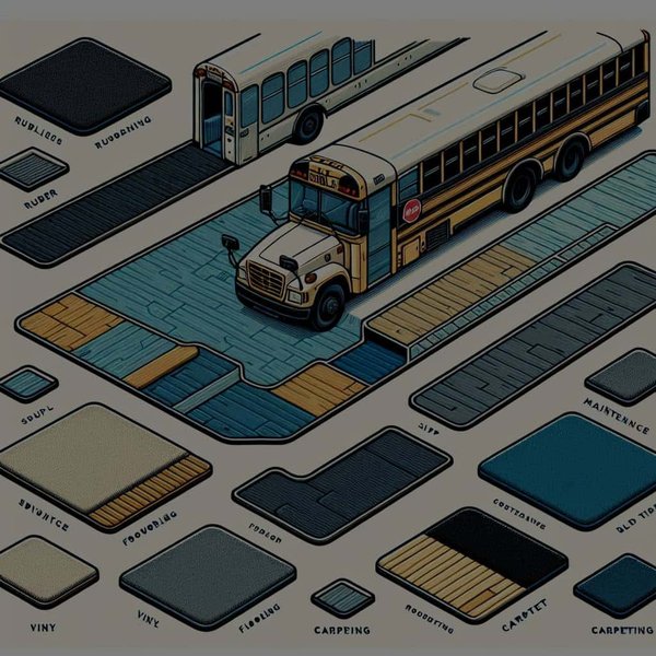 Quels sont les meilleurs types de revêtements pour les planchers des autobus scolaires ?